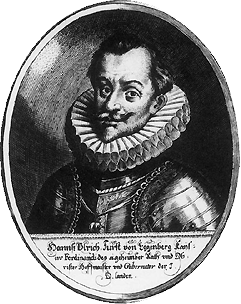 Jan Oldřich z Eggenberku, portrét 