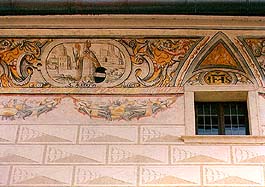 Horní 154, luneta, detail 