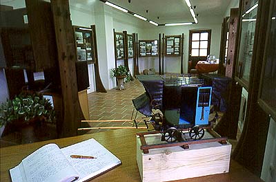 Museum der Pferdeeisenbahn in Bujanov, Interieur der Exposition Museum der Pferdeeisenbahn in Bujanov, Interieur der Exposition