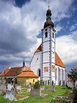 Kájov, Wallfahrtskirche, Gesamtansicht Kájov, Wallfahrtskirche, Gesamtansicht