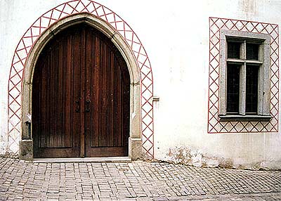 Kájovská Nr. 55, Eintrittsportal 