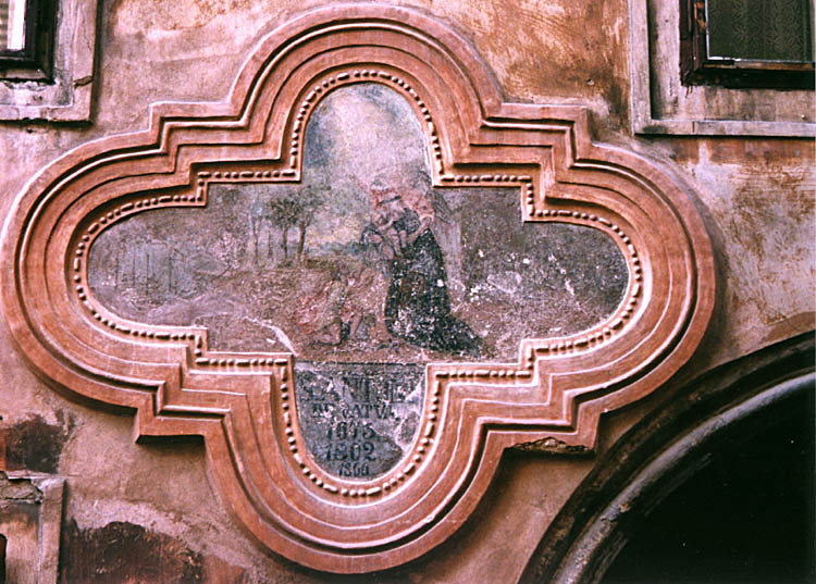 Panská Nr. 21, Exterieur, Freske