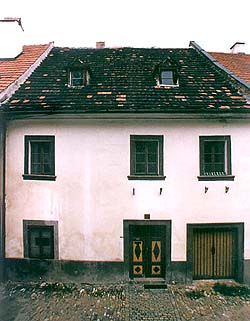Parkán no. 110, view from Parkán Street Parkán no. 110, view from Parkán Street