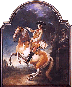 Joseph Adam zu Schwarzenberg, Reiterporträt 