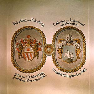 Wappen des Peter Wok von Rosenberg 