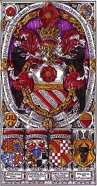 Wappen des Wilhelm von Rosenberg 