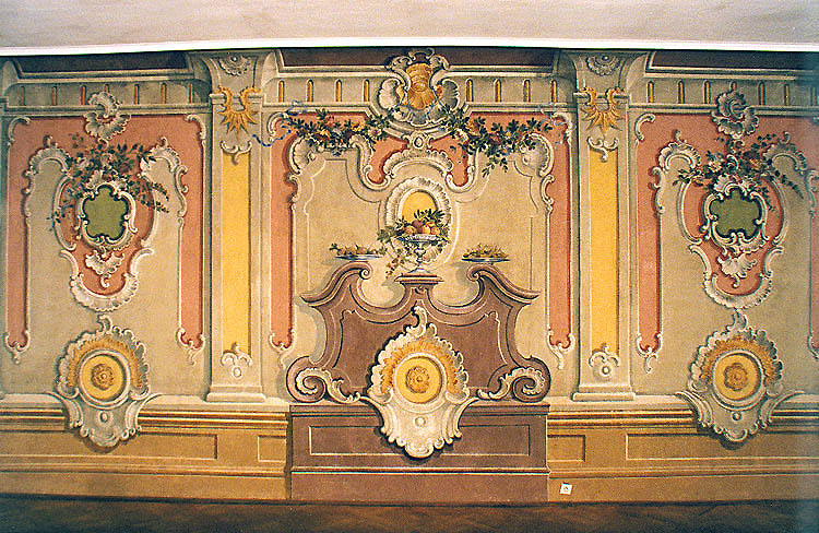 Hall of Prokyš in Horní no. 155, detail