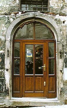 Radniční č. p. 26, portál 