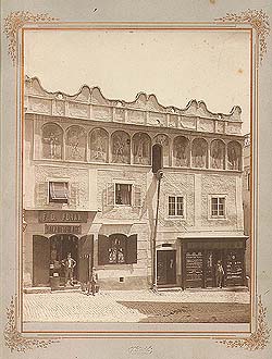 Latrán no.  53, historical photo, Josef Seidel, foto: J.Seidel 