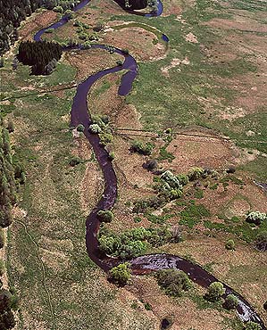 Aerial view of the Vltava River, foto: Libor Sváček 