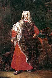 Adam Franz zu Schwarzenberg, life-size portrait 