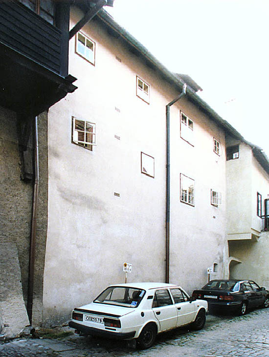 Masná no. 132, view from Parkán Street