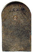 Latrán no. 53, detail, Renaissance cycle The Course of Life, 1st of the ten stages of the life of man 