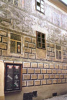 Kájovská č.p. 54, Na louži, tzv. Krčínův dům, foto: Pavel Slavko 