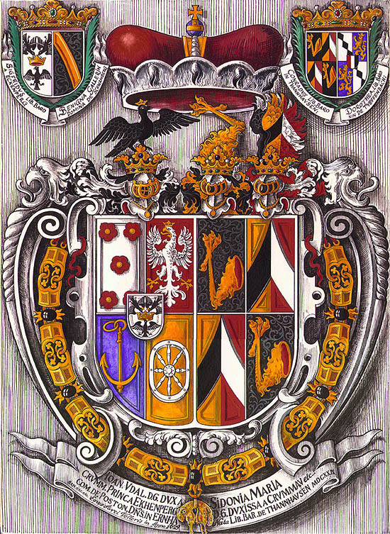 Coat-of-arms of Johann Ulrich von Eggenberg