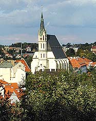 Kirche St. Veit in der Stadt Český Krumlov
, Foto: Lubor Mrázek 