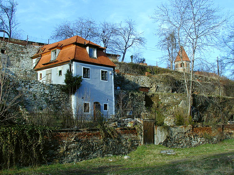 Město Český Krumlov, domek v němž žil Egon Schiele, foto: Lubor Mrázek