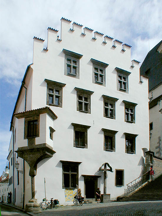 Horní street No. 159, called  Kaplanka (Chaplainacy), foto: Lubor Mrázek