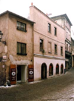 Masná no.  128, view from Radniční Street 