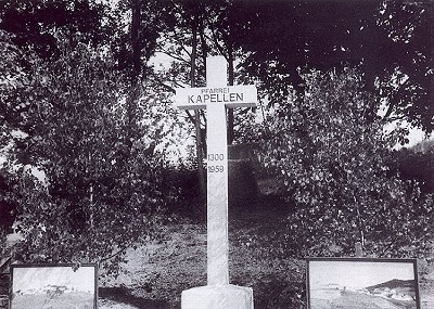 It is a matter of the past and should be kept in memory. Blessing of the Cross, 19 June 1992, source: Erinnerung an Kapellen im Böhmerwald, Hubert Hehenberger, 1998 