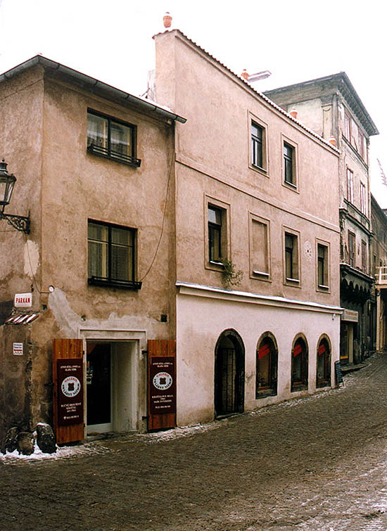 Masná Nr. 128, Ansicht von der Radniční-Gasse (Rathausgasse)