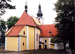 Wallfahrtskirche Svatý Kámen, Gesamtansicht Wallfahrtskirche Svatý Kámen, Gesamtansicht