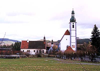 Church of Pilgrimage in Kájov 