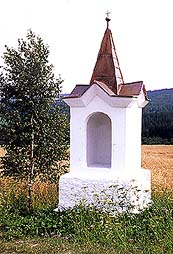 Chapel in the countryside between Světlík and Malšín 