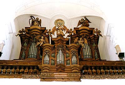 Organum Hydraulicum, Barockorgel von A. Starck in Zlatá Koruna Organum Hydraulicum, Barockorgel von A. Starck in Zlatá Koruna