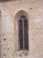 Detail gotického okna presbytáře, foto: Jiří Bláha 