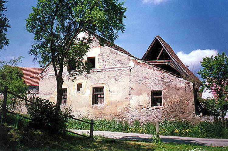 Fortress Štěkře, view on inhabitable center of the fortress
