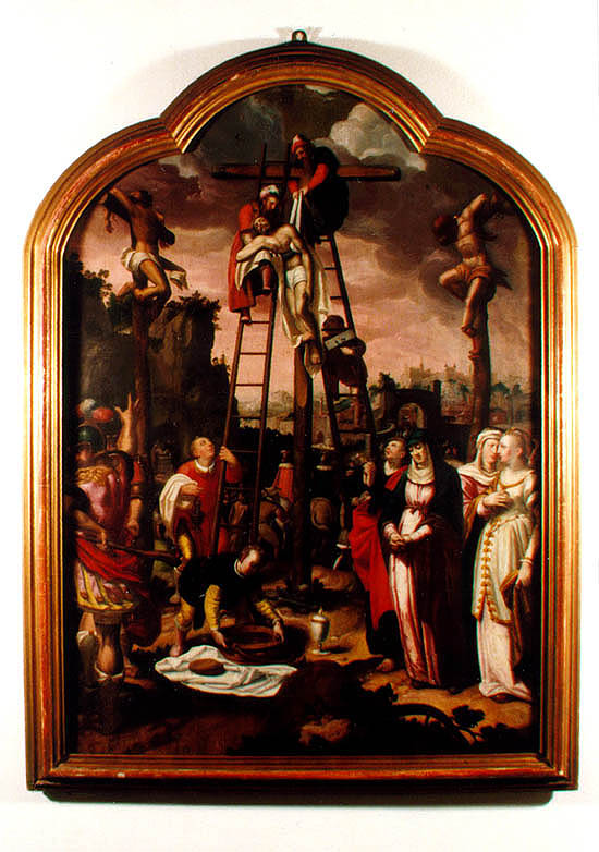Český Krumlov, Descent from the Cross, around 1600, collection of Regional Museum of National History in Český Krumlov