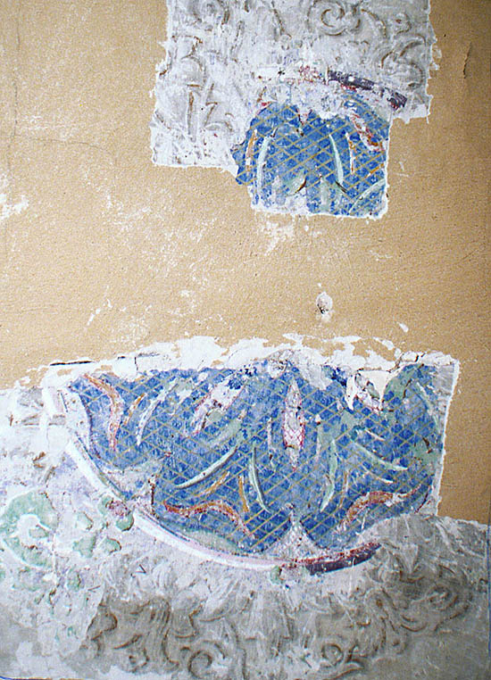 Horní Nr. 157 - Detail der Deckenmalerei